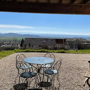 Appartement Studio Indépendant Au Calme Avec Vue Imprenable, Bossieu